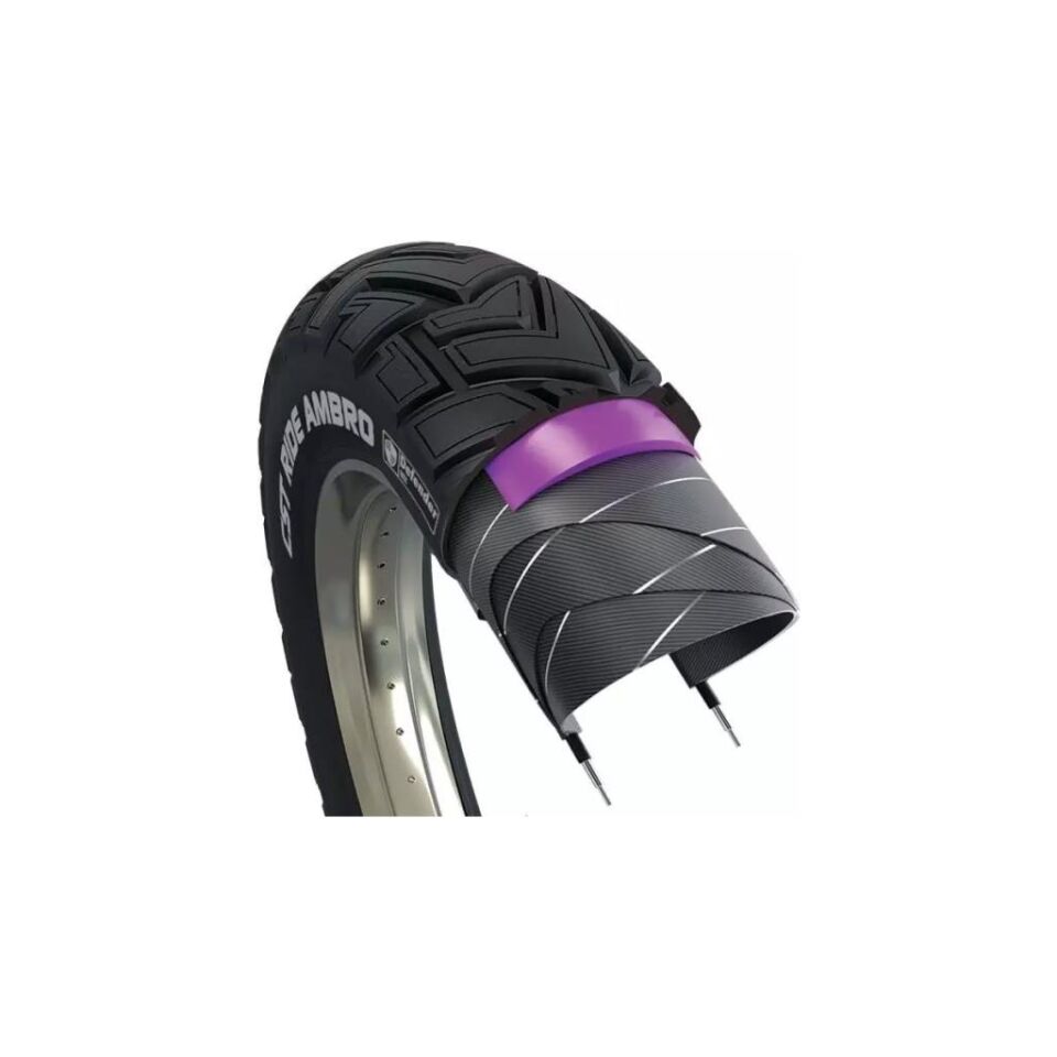 CST Dış Lastik 20X4.00 Rıde Ambro Kahverengi Yanak ZIRHLI LASTİK