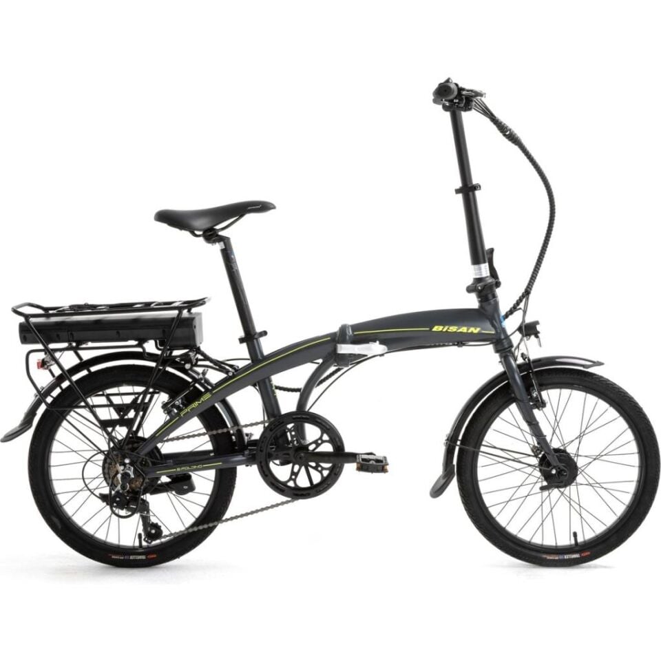 BİSAN Prime Elektrikli 20 Jant 7 Vites Katlanır Bisiklet