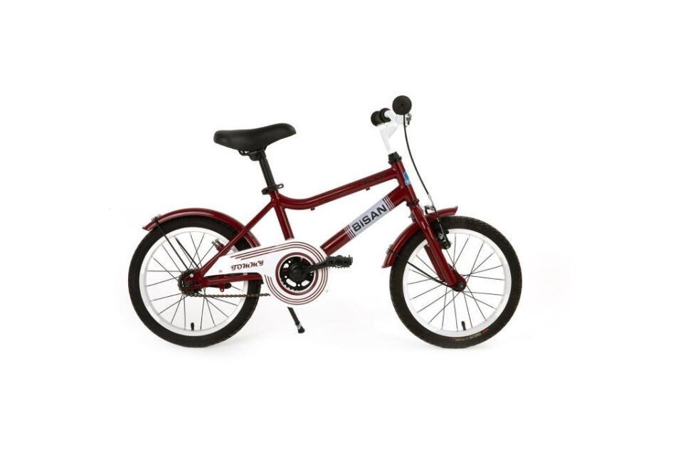 Bisan Tommy 16 Jant Kontra Pedal ( 4-7 Yaş ) Çocuk Bisikleti BORDO