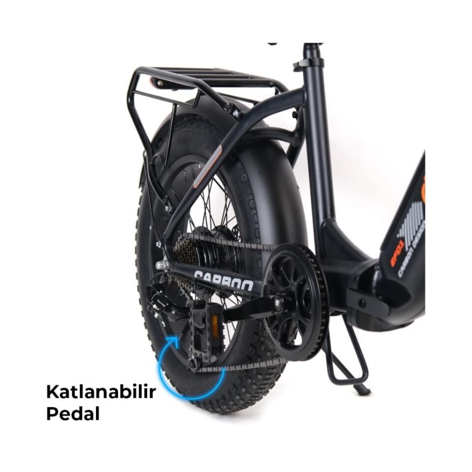 OLA EFD1 Carbon Design Katlanabilir Elektrikli Bisiklet 20” FAT