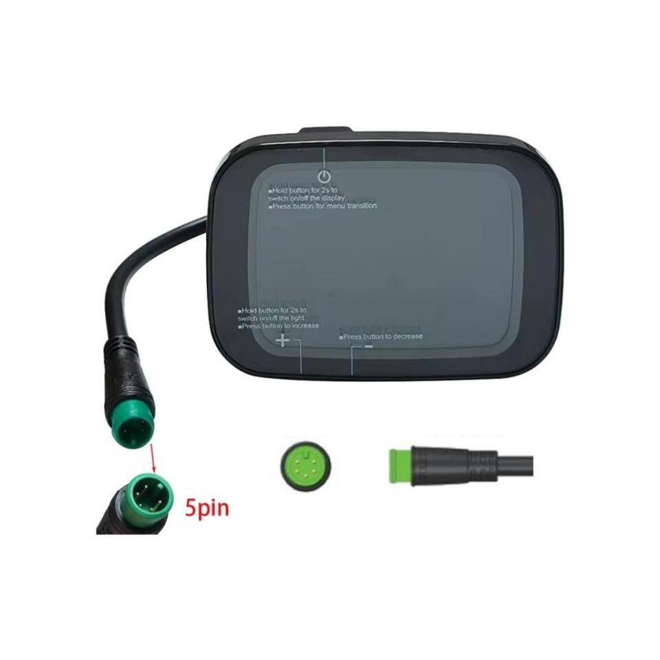 E-Bike Ekran - 5 Pin, Mosso/Altec/skyjet/ola/rks Uyumlu