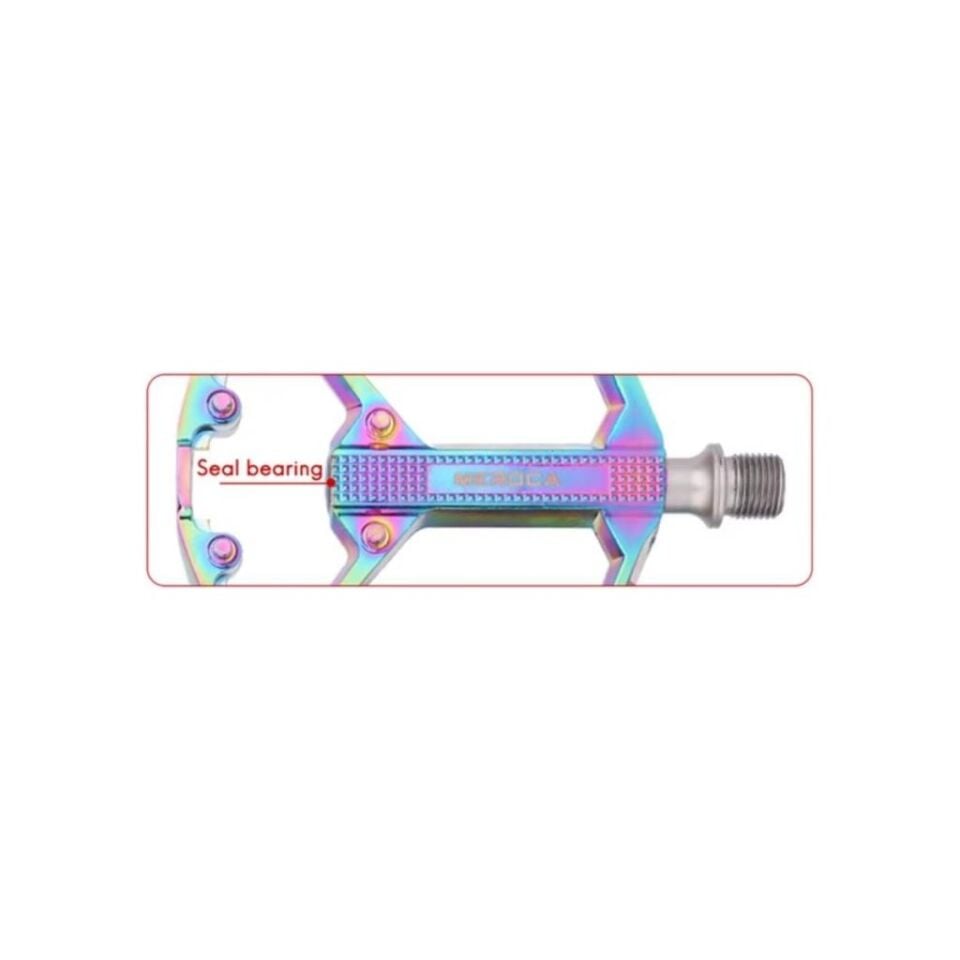 Rulmanlı Platform Pedal 126 x 106 mm Renkli Alüminyum Alaşım Özellikli