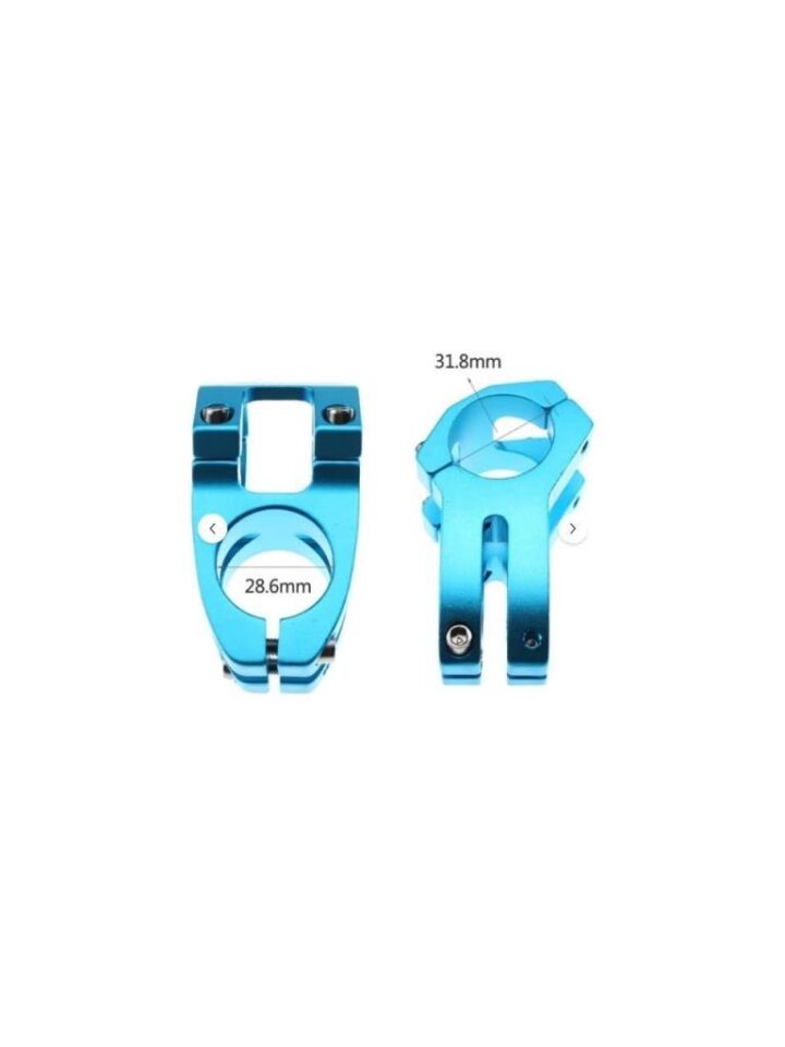 Wake RENKLİ Bisiklet Kısa Gidon Boğazı 40mm MAVİ