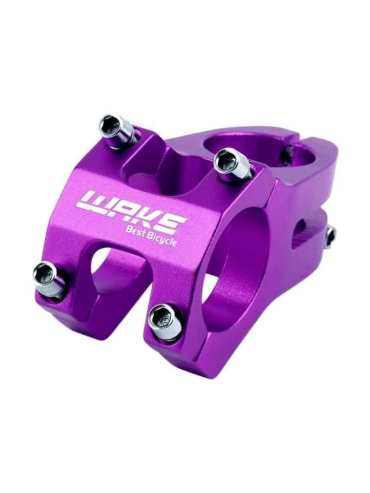 Wake RENKLİ Bisiklet Kısa Gidon Boğazı 40mm MOR
