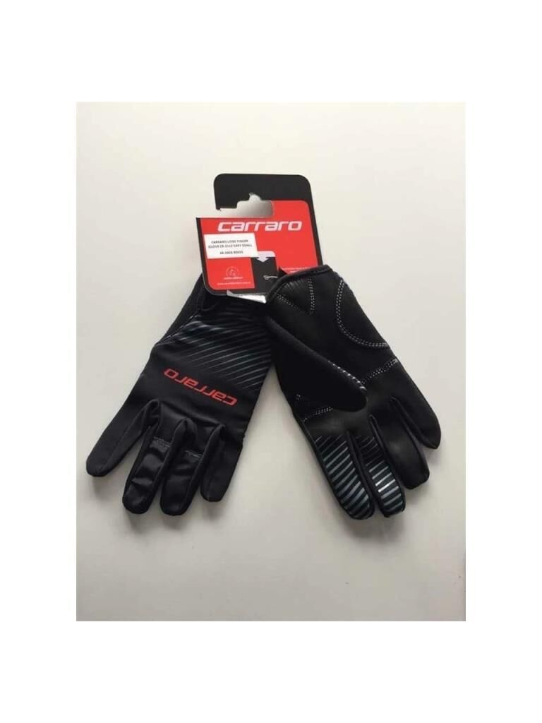 CARRARO CR-2142 Uzun Parmak Eldiven SİYAH