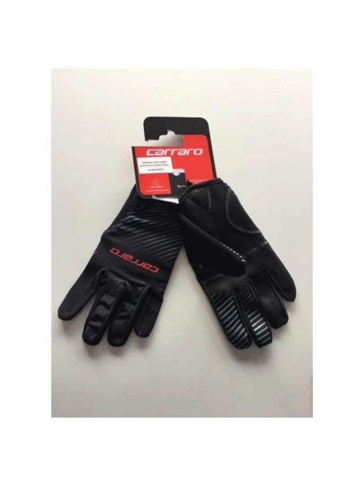 CARRARO CR-2142 Uzun Parmak Eldiven SİYAH