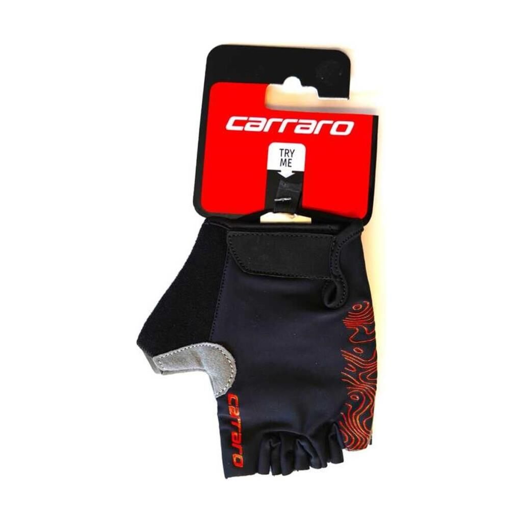 CARRARO Kısa Parmak Eldiven CR-23013 - Kırmızı
