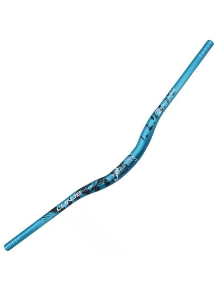 Lunje All Ride Açılı 9mm Gidon Mavi 31.8mm 780 MM