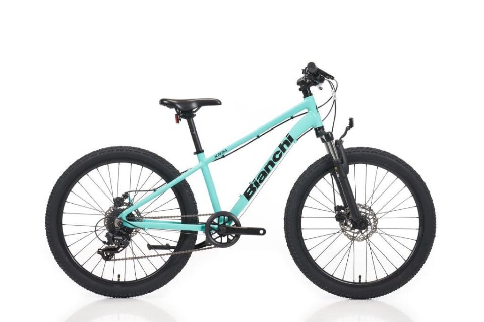 Bianchi XR24 Disk fren Alüminyum Çocuk Dağ Bisikleti 2026 GRİ-SİYAH