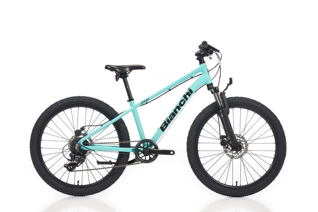 Bianchi XR24 Disk fren Alüminyum Çocuk Dağ Bisikleti 2026 CELESTE-SİYAH