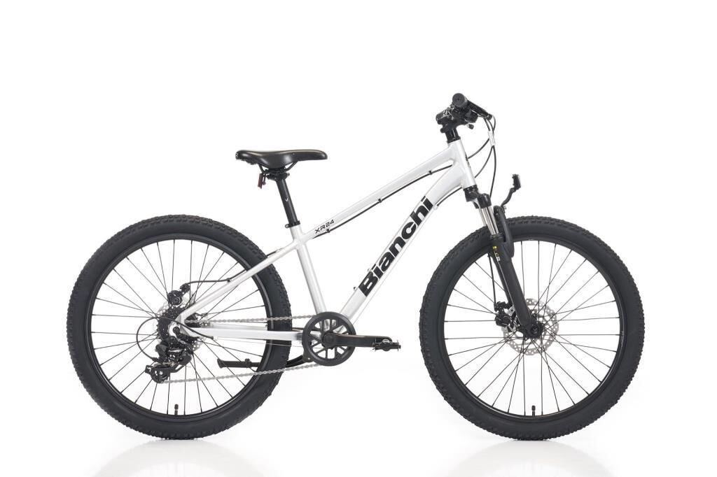 Bianchi XR24 Disk fren Alüminyum Çocuk Dağ Bisikleti 2026 GRİ-SİYAH