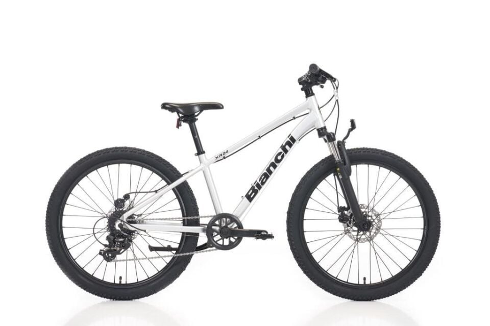 Bianchi XR24 Disk fren Alüminyum Çocuk Dağ Bisikleti 2026 GRİ-SİYAH