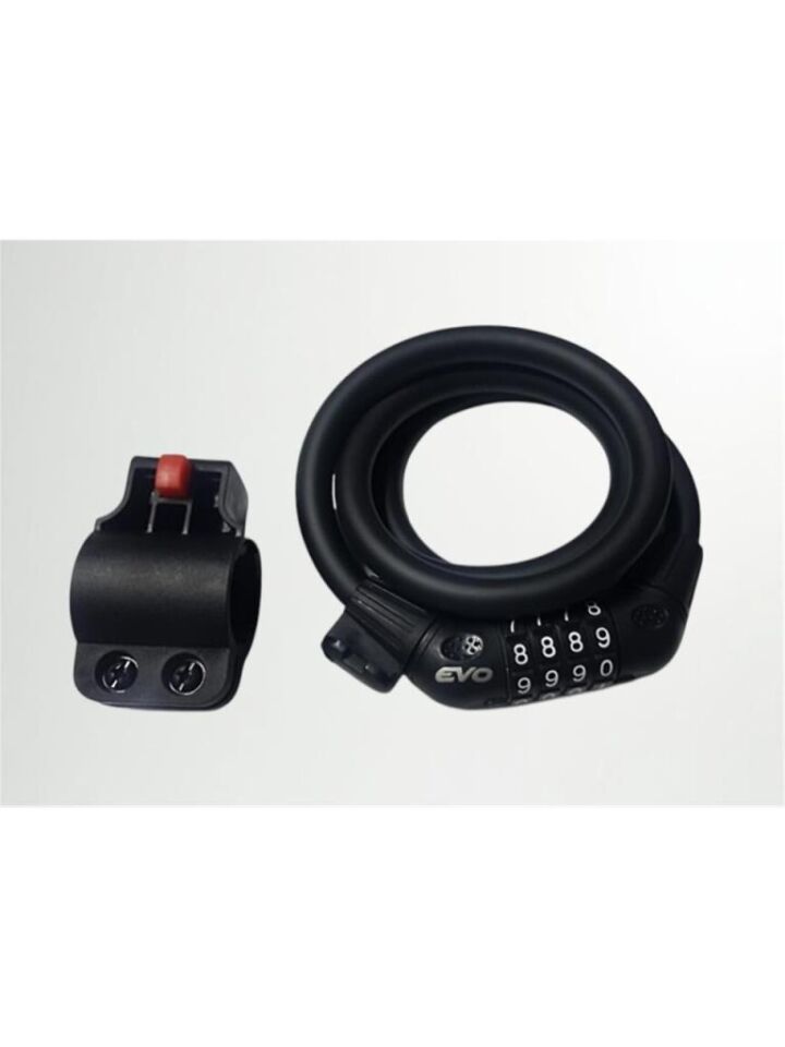 BİSİKLET HALAT KİLİT 12 mm* 100 cm Şifreli Değişen model