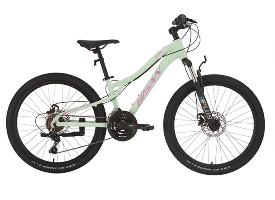 Bisan KDX 2800 MD 24 Jant 21 Vites Çocuk Dağ Bisikleti 2026 METALİK PEMBE